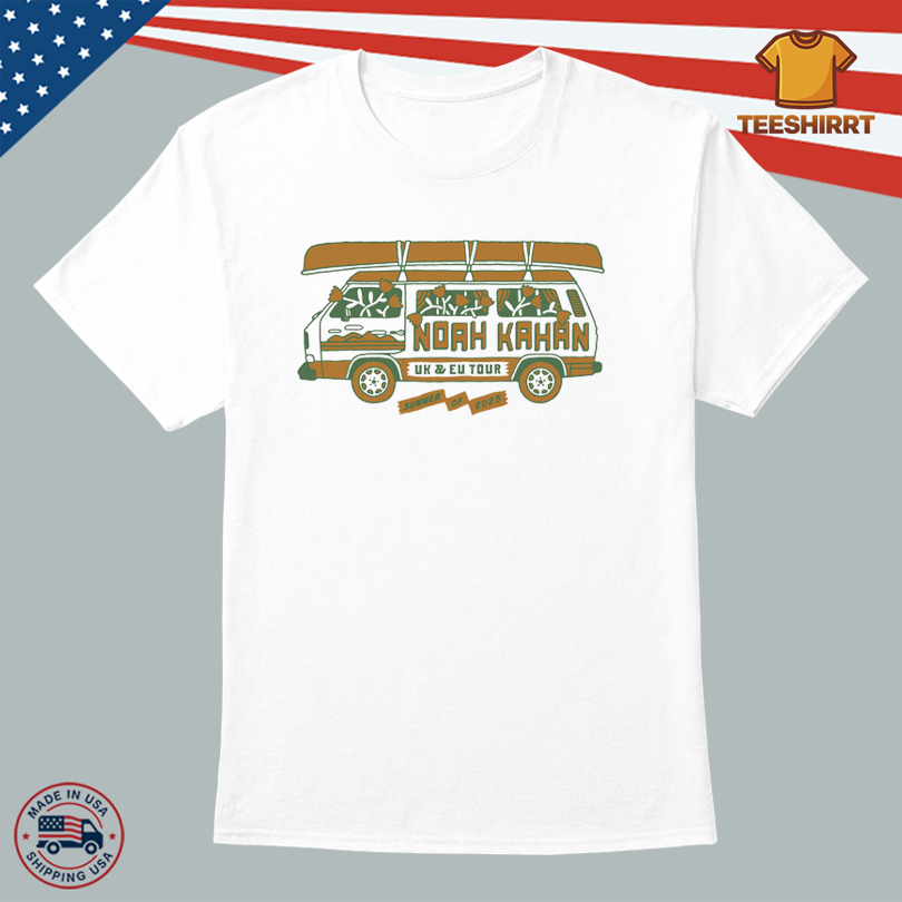 Noah Kahan Apparel 2025 Eurotrip Tour Tee