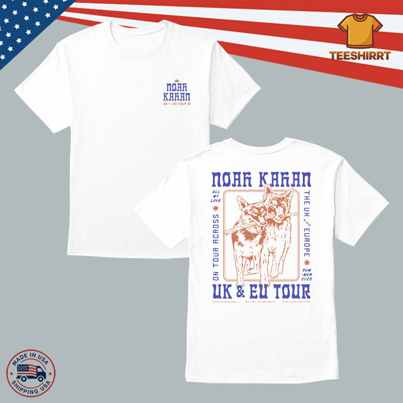 Noah Kahan Merch 2025 Passing Through Tour Tee