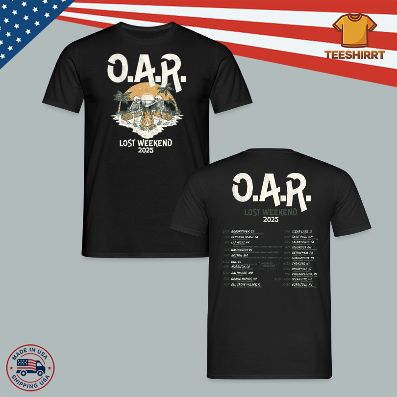 OAR Store Lost Weekend Tour T-Shirt