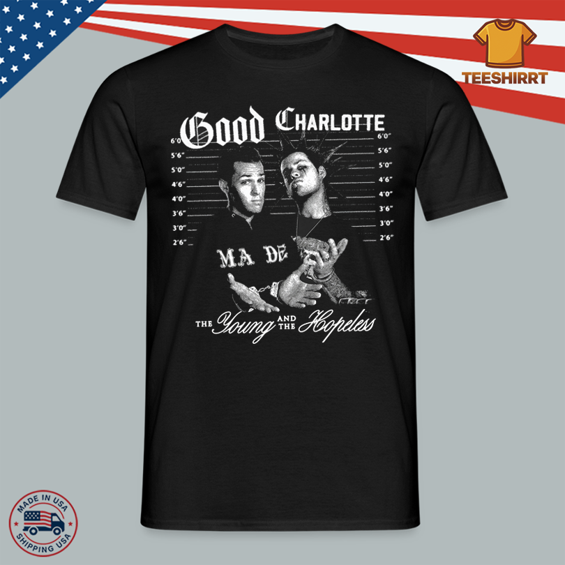 Old School Mugshot T-Shirt Good Charlotte
