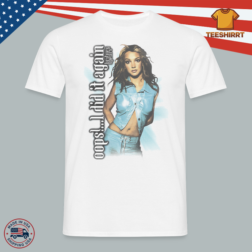 Oops Tour Anniversary White T-Shirt