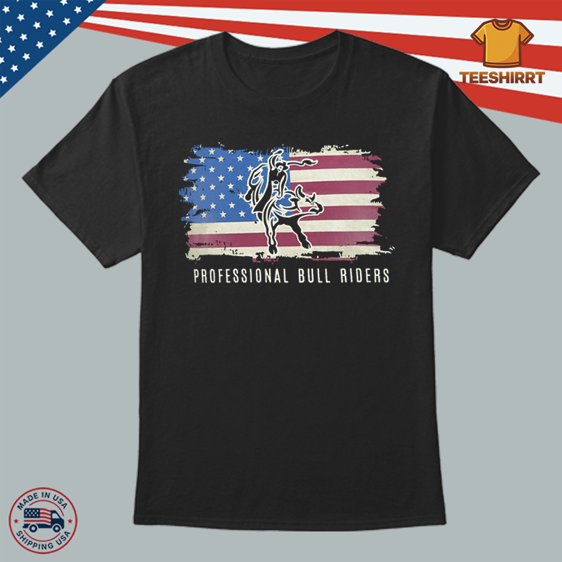 PBR Americana Youth Fringe Flag Rider T-Shirt