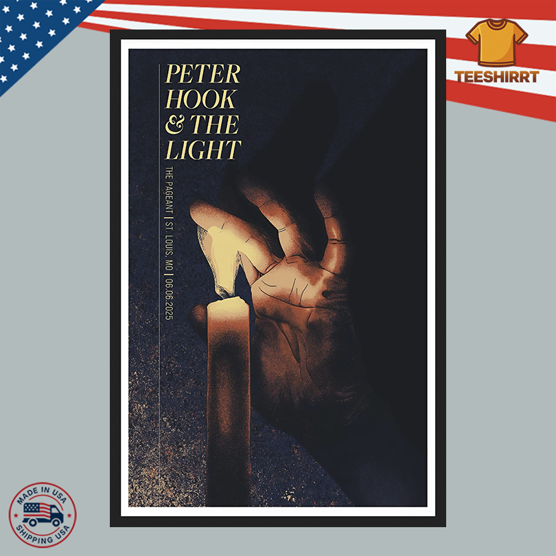 Peter Hook And The Light The Pageant In St Louis MO Jun 6 2025 Poster