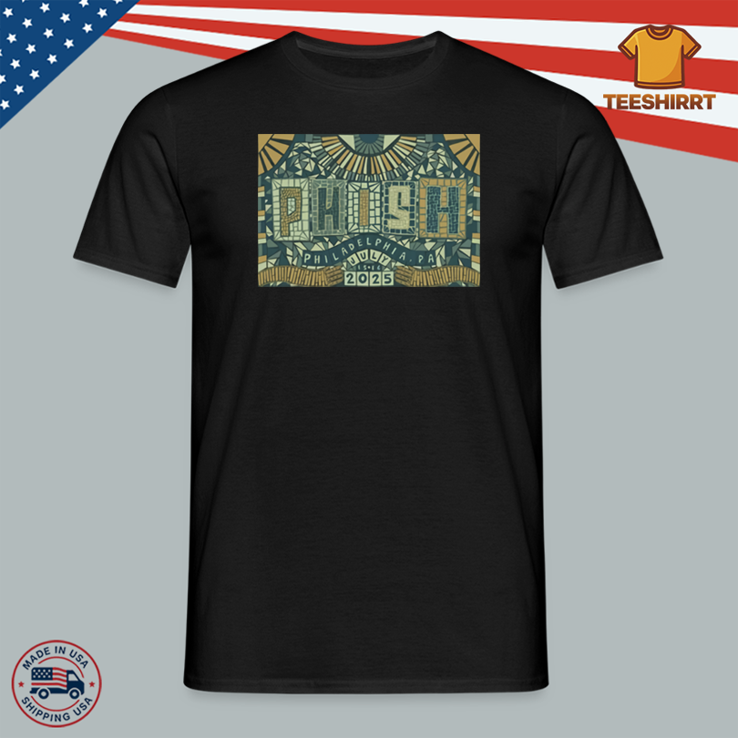 Phish At TD Pavilion In Philadelphia, PA On Jul 15-16, 2025 Tee