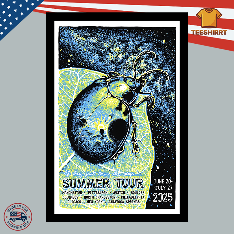 Phish Merch Tour Summer 2025 Poster