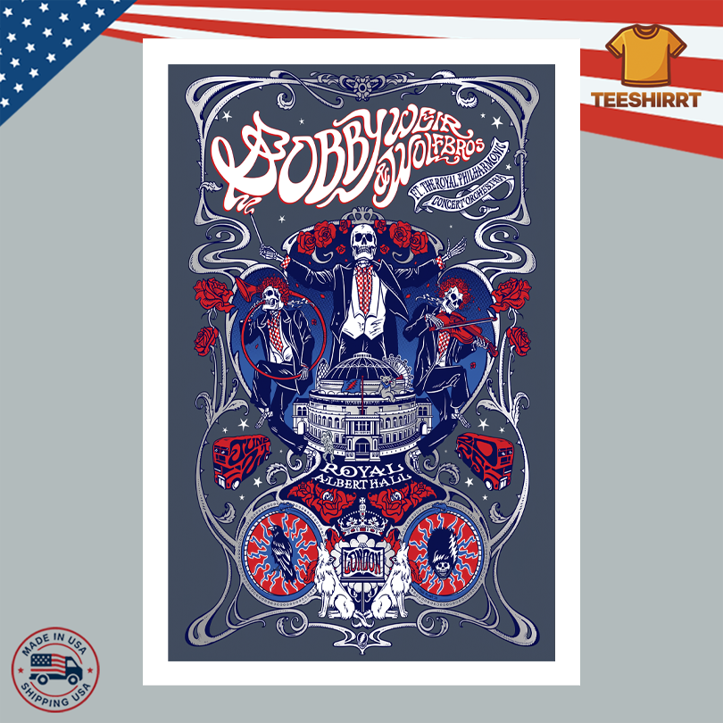 Poster Bobby Weir & Wolf Bros Jun 21 2025 Royal Albert Hall London UK