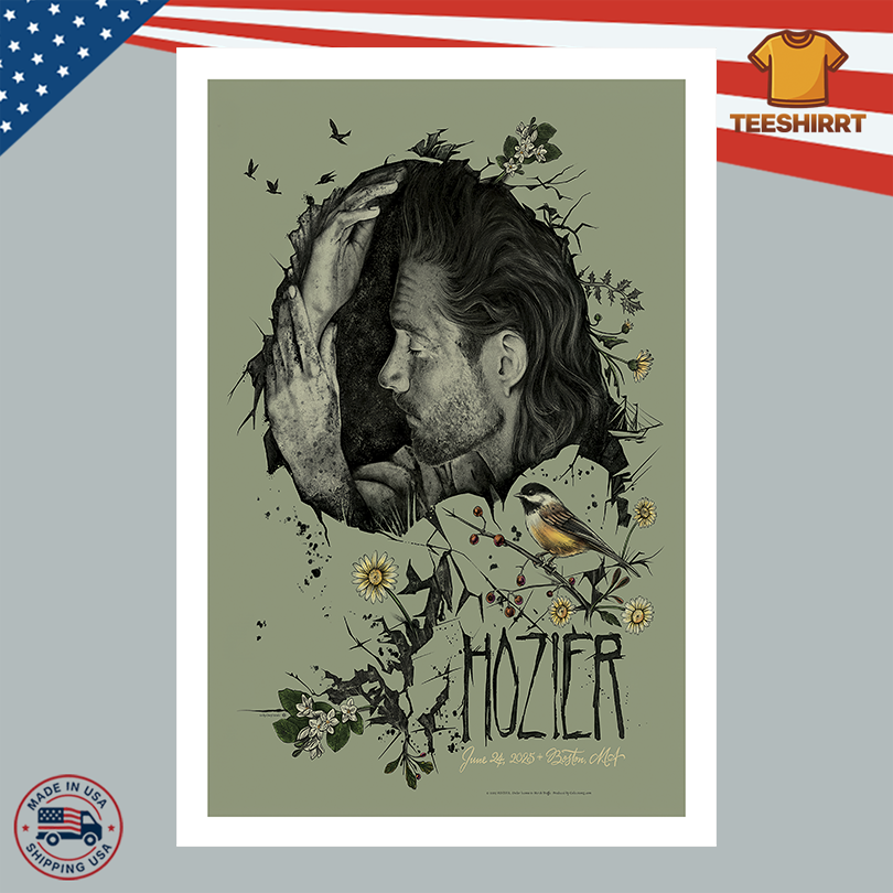 Poster Hozier Fenway Park Toronto, ON 2025