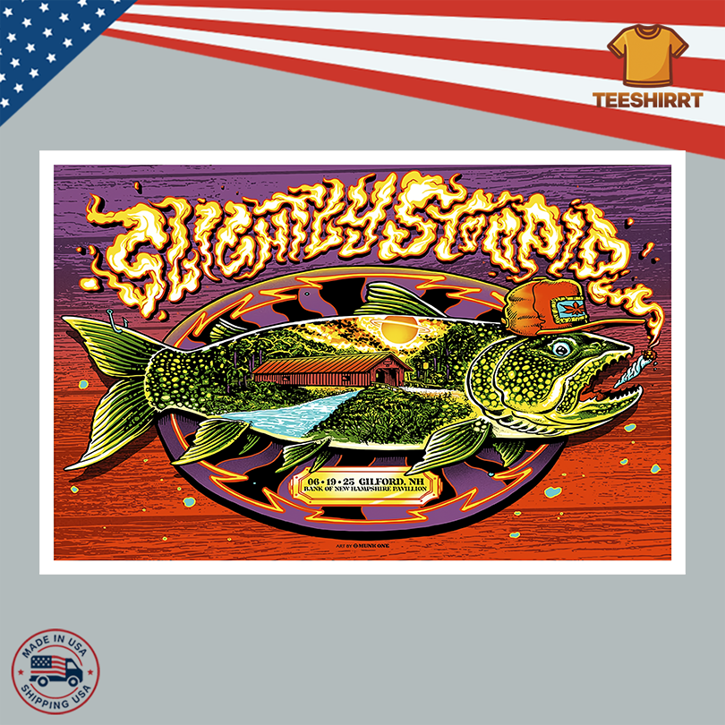 Poster Slightly Stoopid Jun 19 2025 BankNH Pavilion Gilford NH