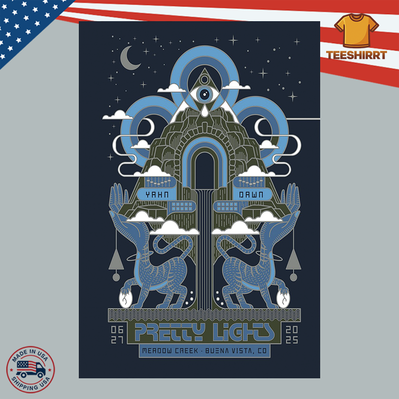 Pretty Lights Merch Buena Vista, CO June 27 2025 Poster