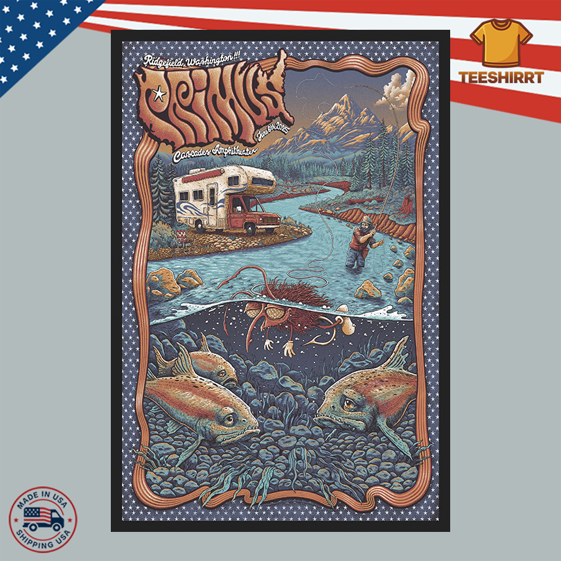 Primus Cascades Amphitheater In Ridgefield WA Jun 6 2025 Poster