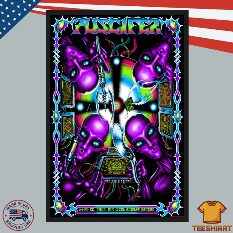 Puscifer At Xcel Energy Center On Jun 1 2025 Poster