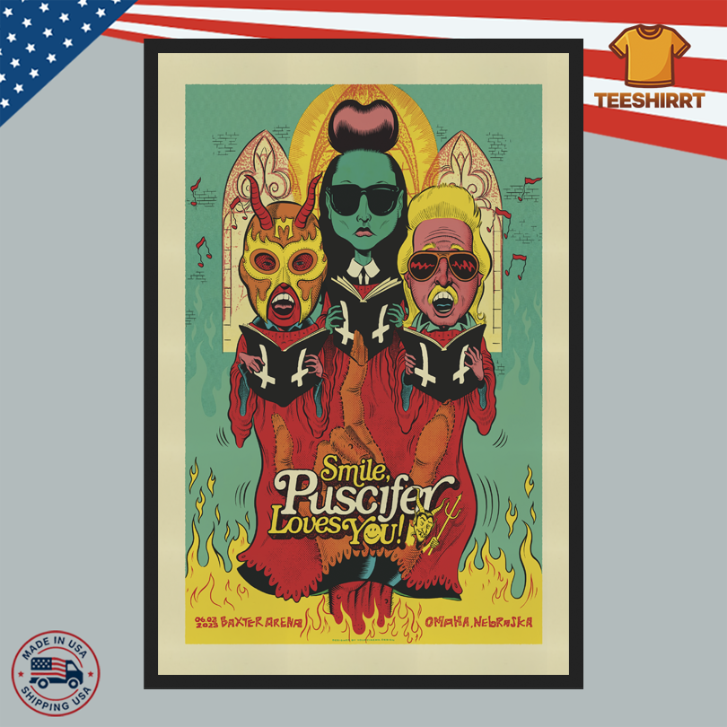 Puscifer Baxter Arena June 3, 2025 Show Poster
