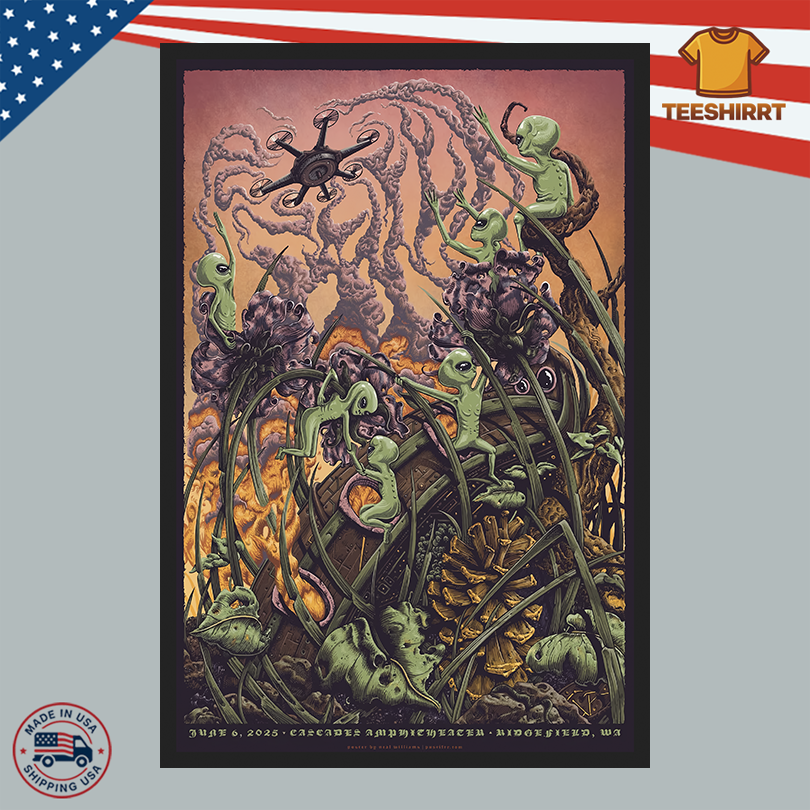 Puscifer On June 6, 2025 In Ridgefield, WA Tour Poster