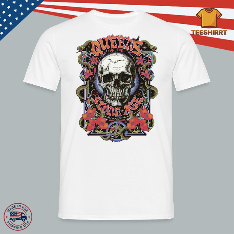 QOTSA Band Skull Collage 2025 Shirt