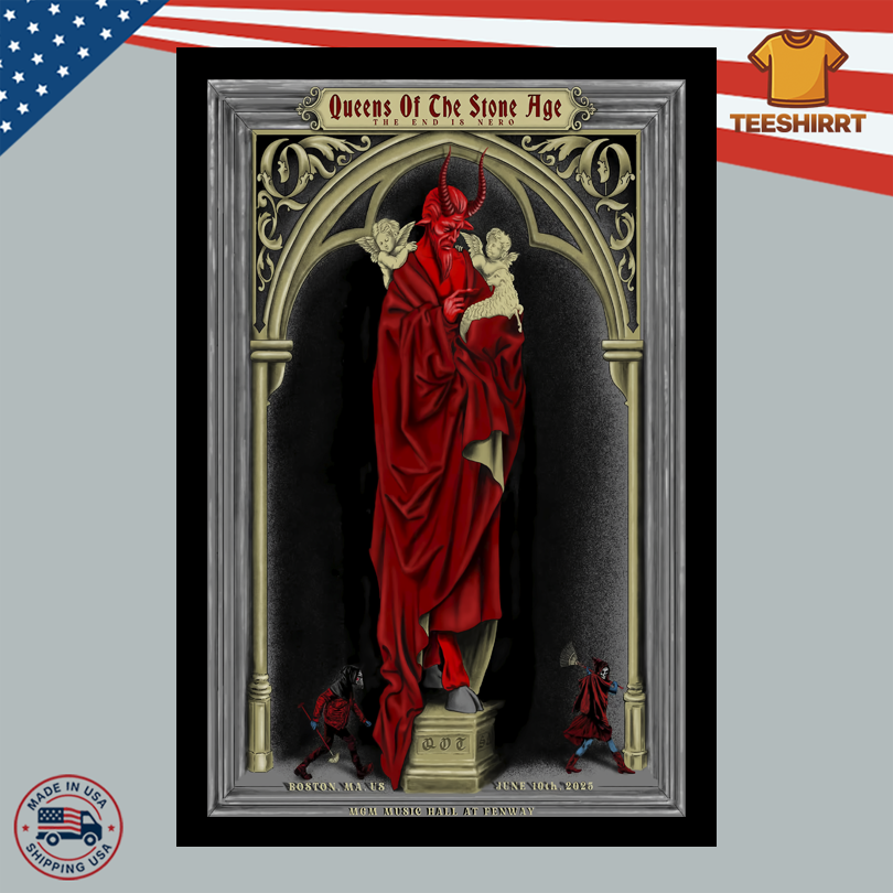 Queens of the Stone Age In Boston, MA Jun 10, 2025 Event Poster