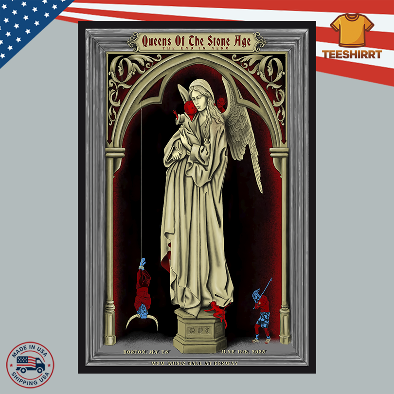 Queens Of The Stone Age On June 11 2025 In Boston MA Poster