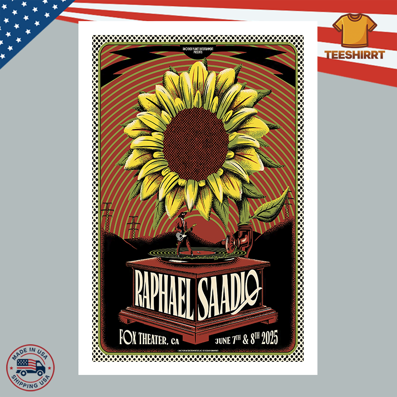 Raphael Saadiq Tour Poster June 8, 2025 In Oakland, CA