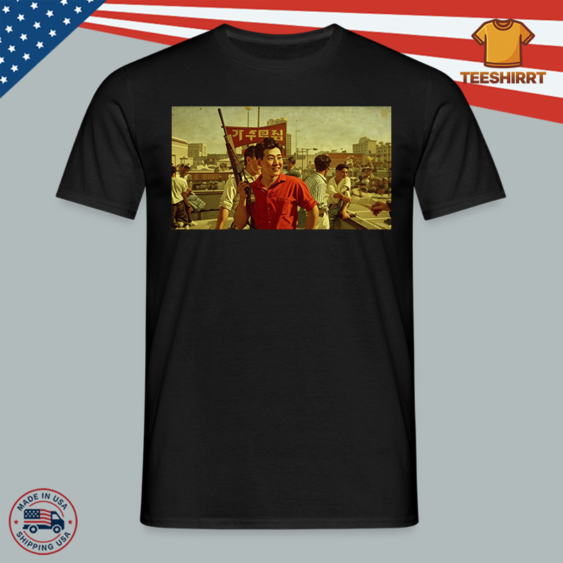 Rooftop Korean Strong American Patriot Shirt
