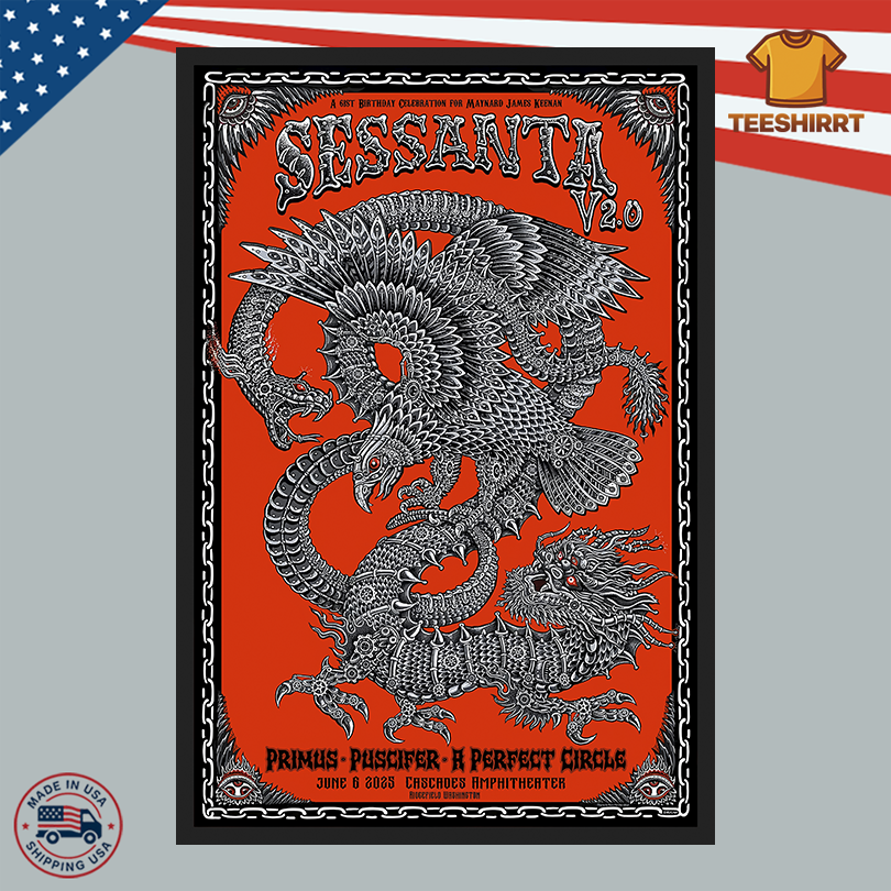 Sessanta Cascades Amphitheater In Ridgefield WA Jun 6 2025 Poster