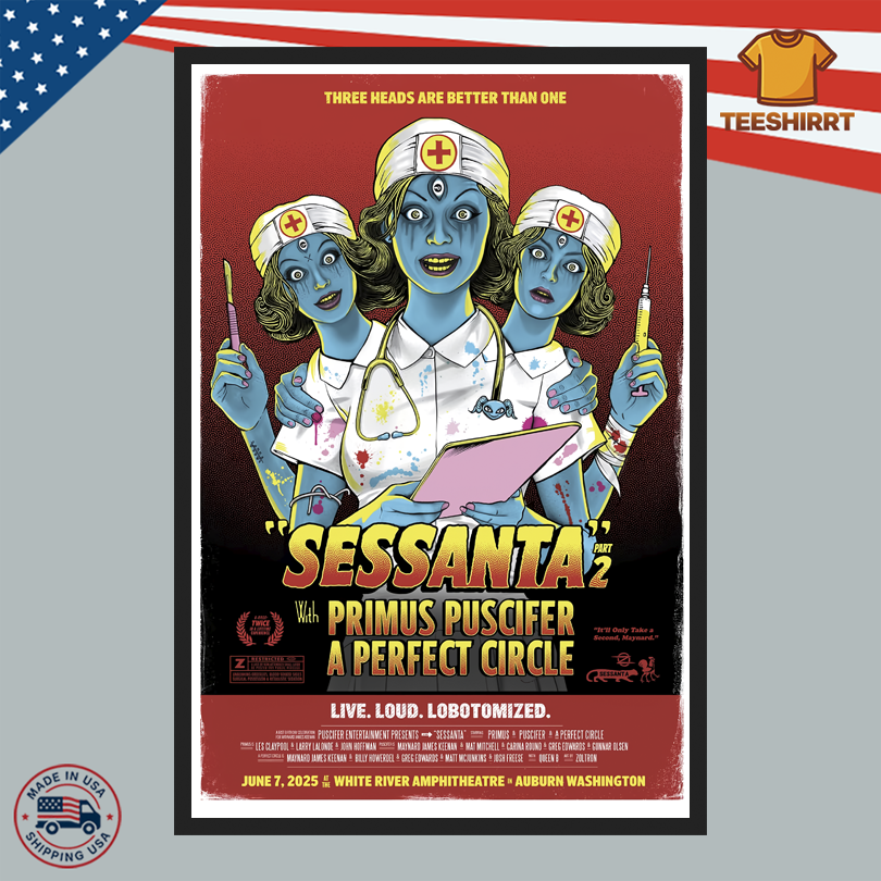 Sessanta On June 7, 2025 In Auburn, WA Tour Poster