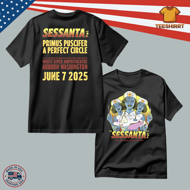 Sessanta White River Amphitheatre On June 7, 2025 Show Tee