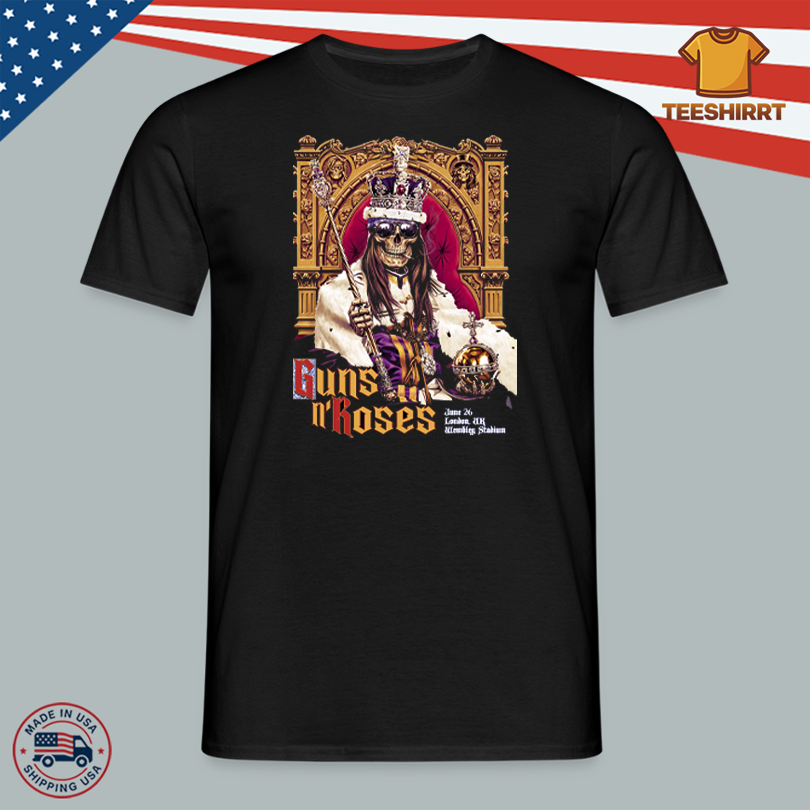 Shirt Guns N\' Roses Wembley Stadium London UK 2025