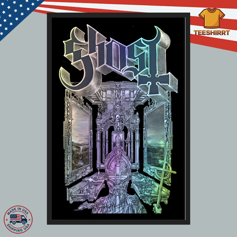 Skeletá Limited Edition Rainbow Foil Tour 2025 Poster