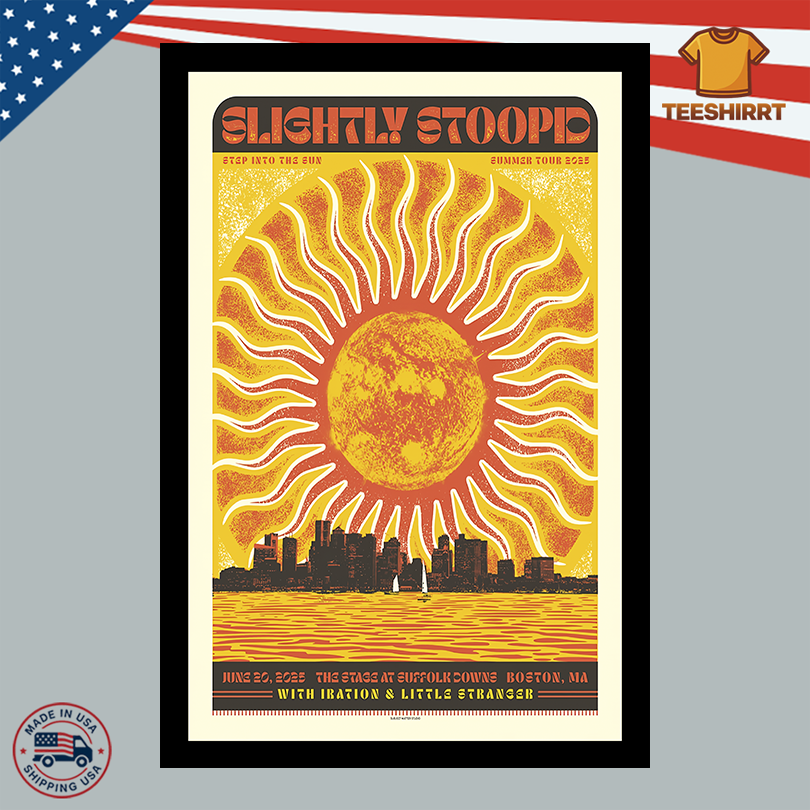 Slightly Stoopid At The Stage at Suffolk Downs In Boston, MA On Jun 20, 2025 Poster