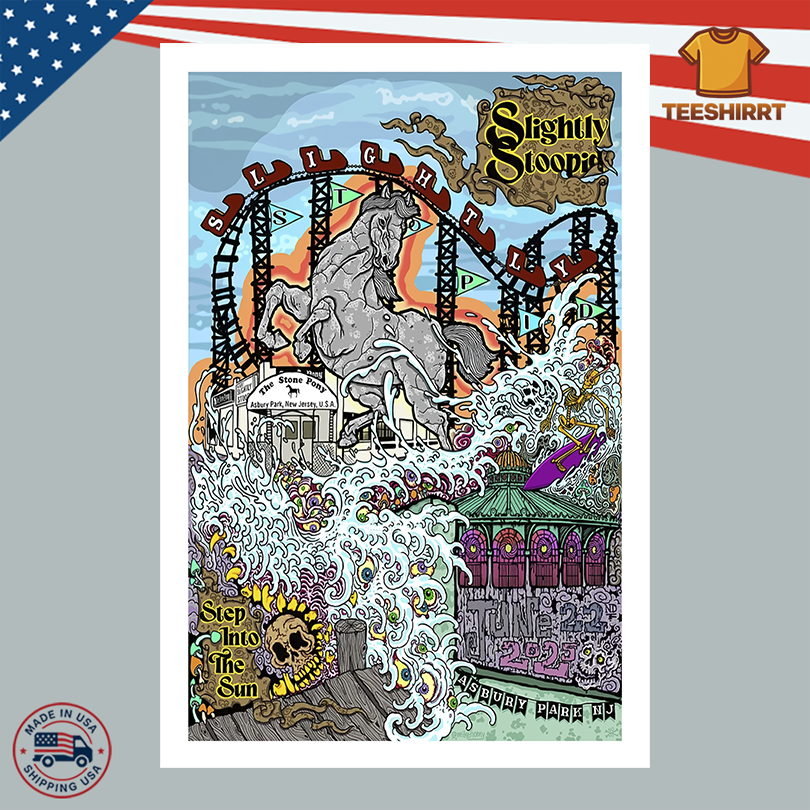 Slightly Stoopid Merch Asbury Park NJ June 22 2025 Poster