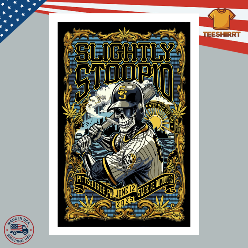Slightly Stoopid Stage AE June 12 2025 Poster