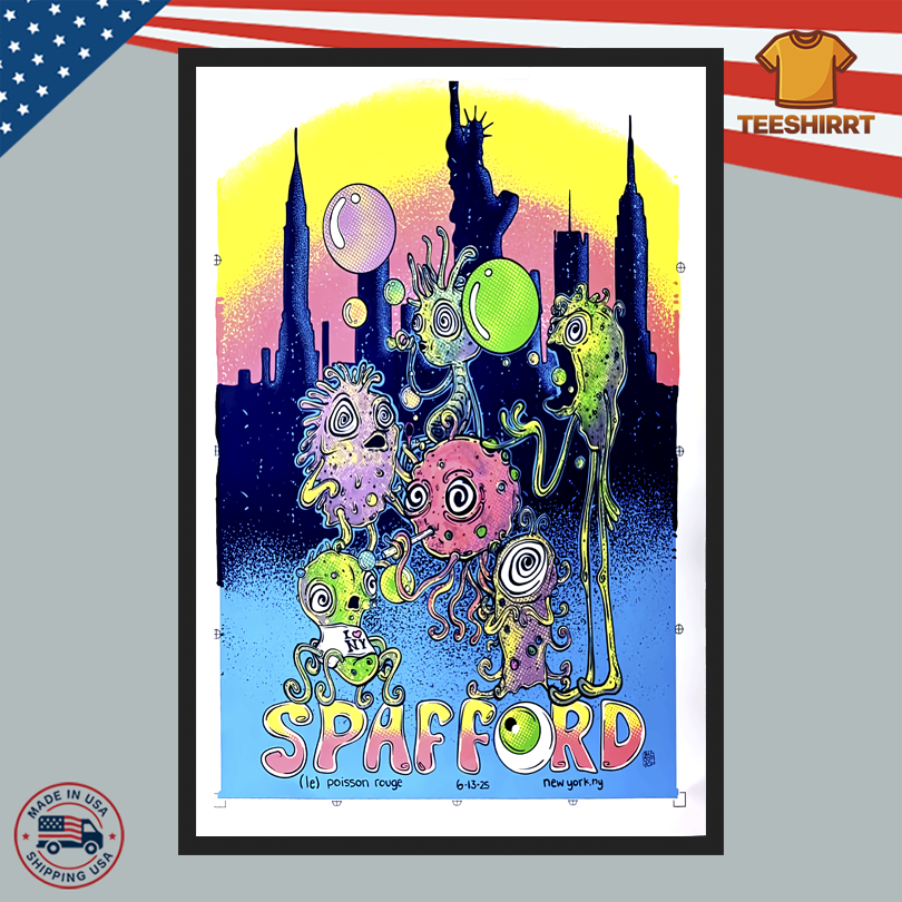 Spafford Le Poisson Rouge In New York NY Jun 13 2025 Poster