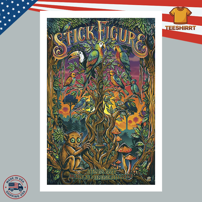 Stick Figure 06.20.2025 PNC Bank Arts Center Holmdel, NJ Poster