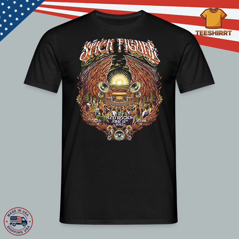 Stick Figure Reggae Band Red Rocks CO Shirt