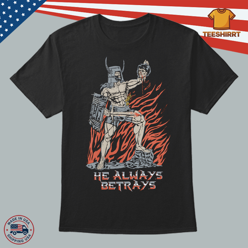 Stimpee Apparel He Always Betrays Tee