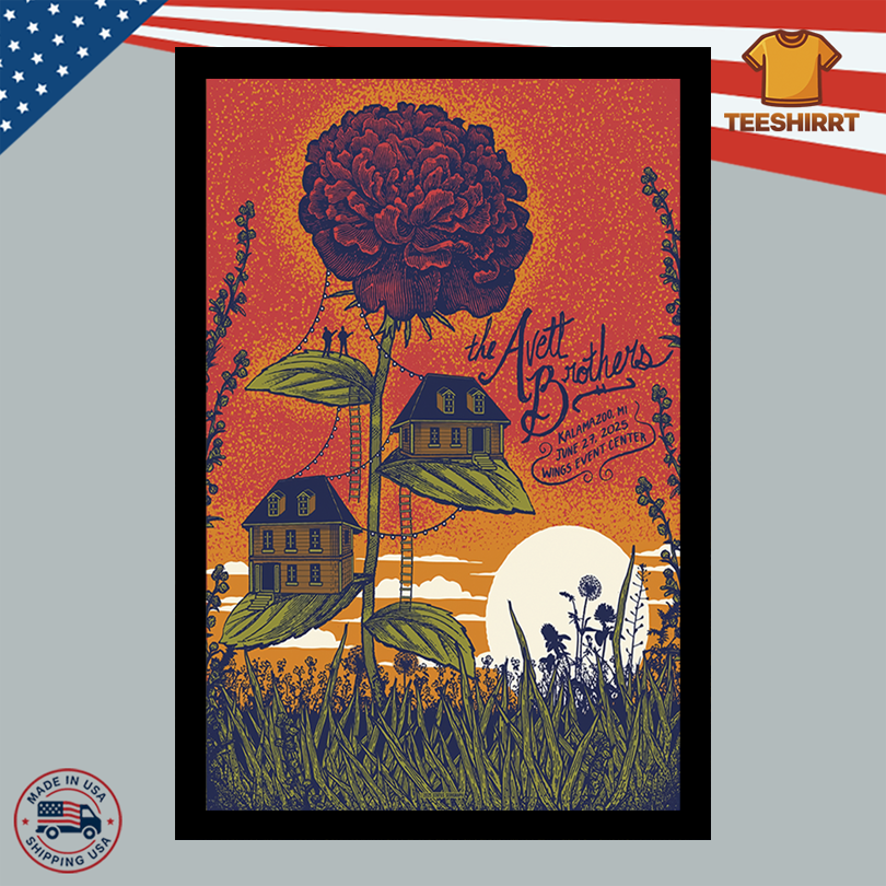 The Avett Brothers On June 27 2025 Wings Event Center Show Poster