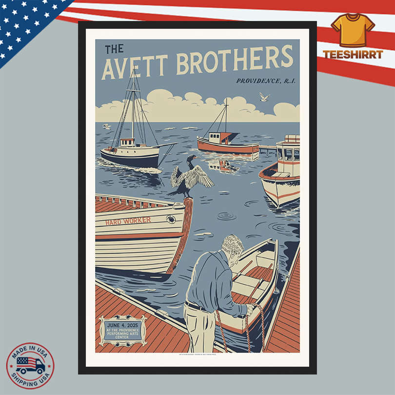 The Avett Brothers Providence Performing Arts Center In Providence RI Jun 4 2025 Poster