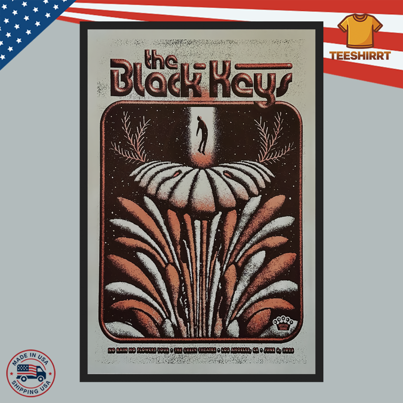 The Black Keys At Greek Theatre Los Angeles CA Jun 3, 2025 Poster