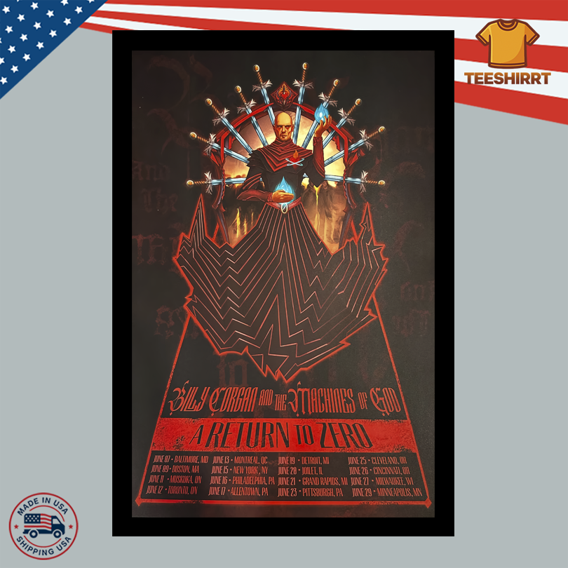 The Machines Of God 2025 Return To Zero Poster