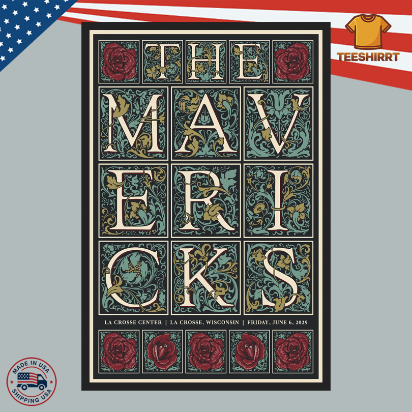 The Mavericks La Crosse Center In La Crosse WI Jun 6 2025 Poster