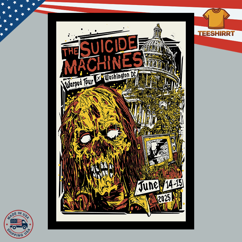 The Suicide Machines RFK Stadium Grounds June 14-15 2025 Poster