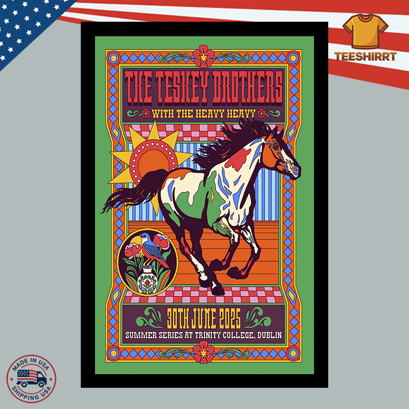 The Teskey Brothers Merch Dublin Ireland June 30 2025 Poster
