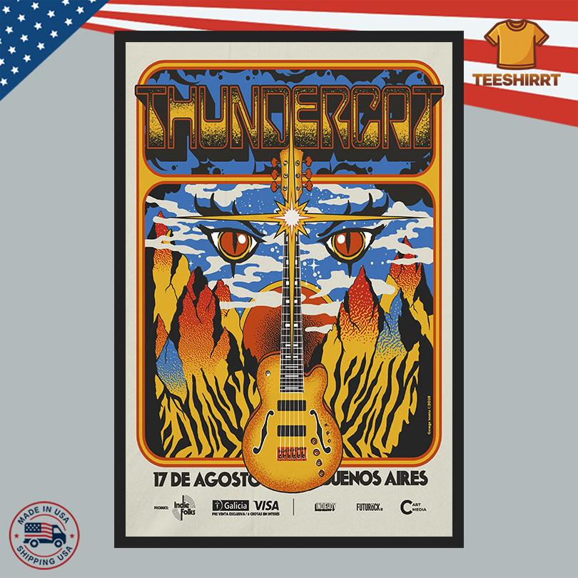 Thundercat At C Art Media On August 17, 2025 Show Poster