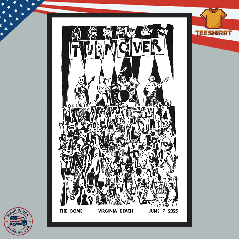 Turnover On June 7, 2025 In Virginia Beach, VA Tour Poster