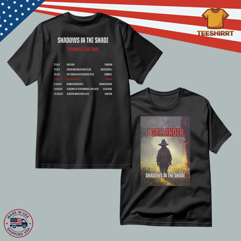 Twisted Thread J Callander Concert Tour Shirt