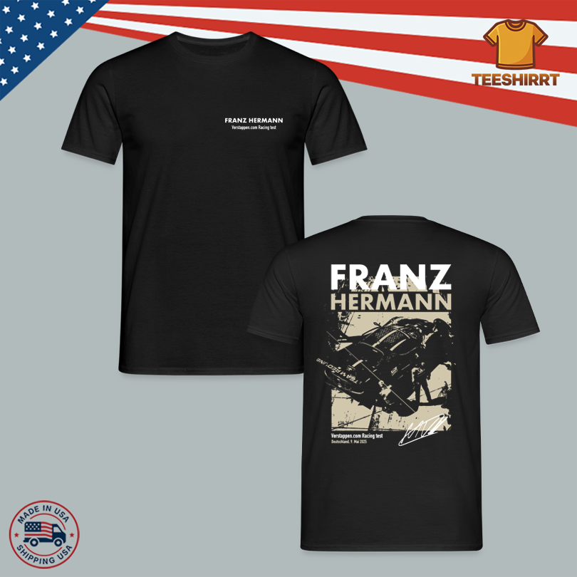 Verstappen Franz Hermann Charcoal Tee