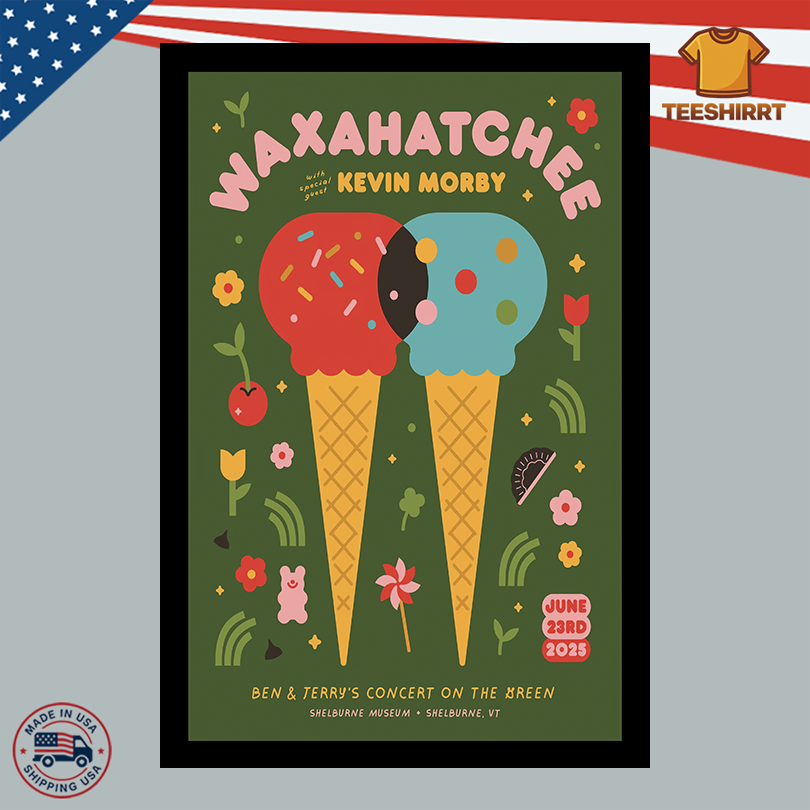 Waxahatchee At Shelburne Museum In Shelburne VT On Jun 23 2025 Merch Poster