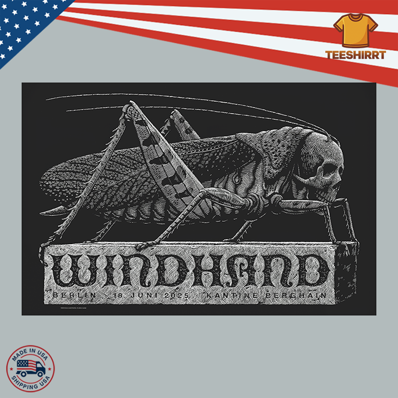 Windhand 06.18.2025 Kantine Berghain Berlin Germany Poster