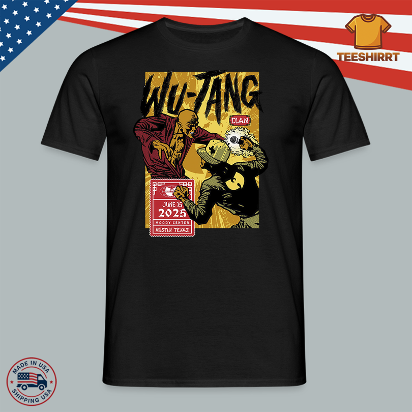 Wu-Tang Clan Merch Moody Center Jun 15, 2025 Poster Tee