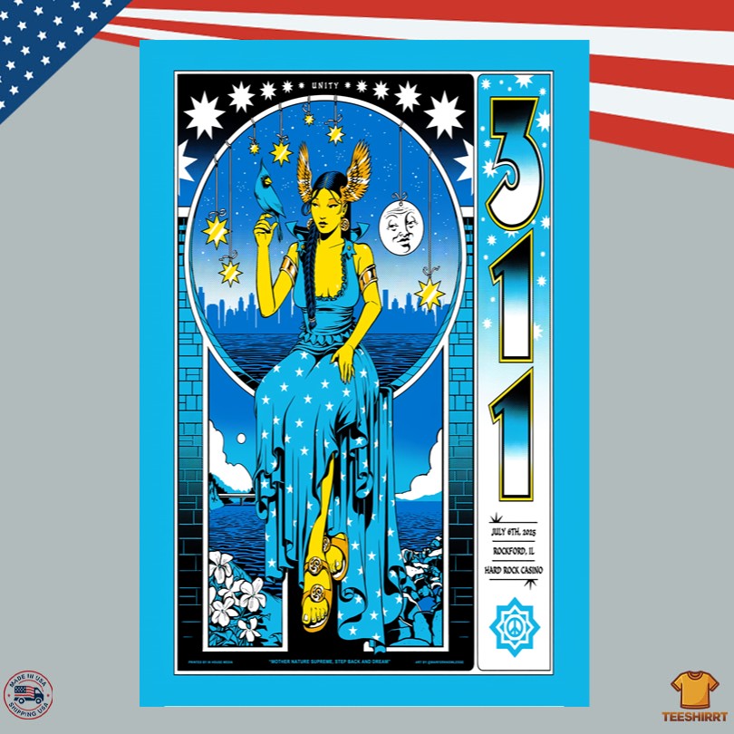 311 07.6.2025 Live At Hard Rock Live Poster