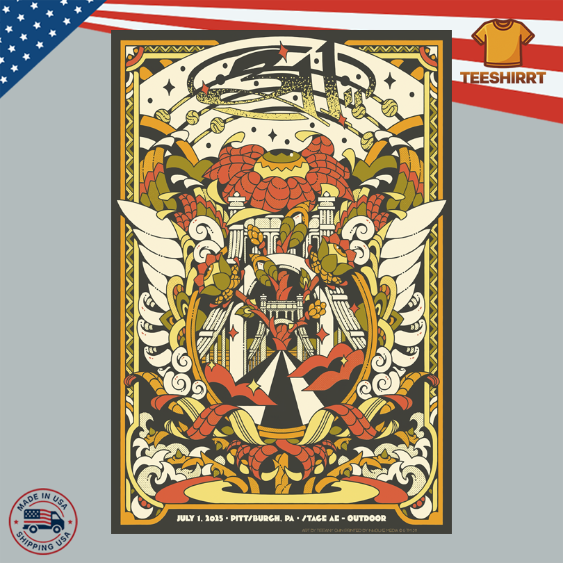 311 At Stage AE In Pittsburgh PA On Jul 1 2025 Poster